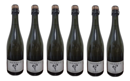 Caja X 6 - Hierro 7 - Espumante Extra Brut Sauvignon Blanc