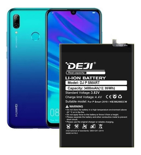 Bateria Compatible Huawei Psmart 2019 De 3400mah Marca Deji