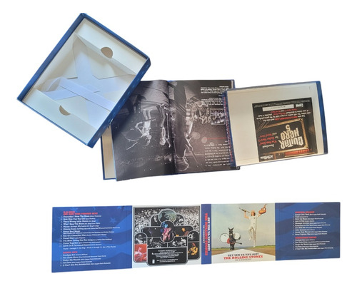 Box 3 Cds + Dvd Rolling Stones Get Yer Ya Ya's Out Importado (Usado)