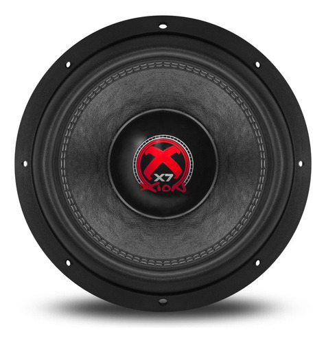 Xion X7 12d4 Subwoofer 12 De 4 Ohm 1750w Rms 3500w Pieza Msi Color Gris