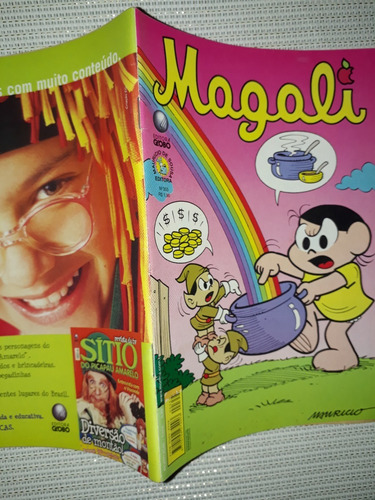 Gibi Magali - Nº 355 - Editora Globo ( 49 ) (Usado)