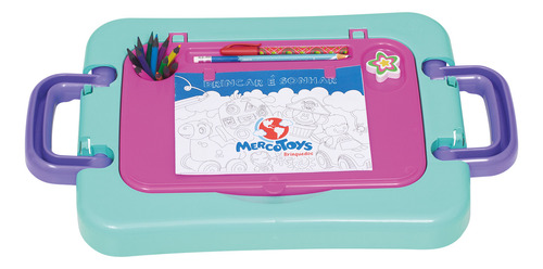 Mesinha De Desenho Infantil Para Bebês Acima De 1 Ano Menina