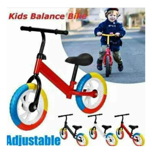 Bicicleta Equilibrio Niños Aro 12 Sin Pedal Aprendizaje