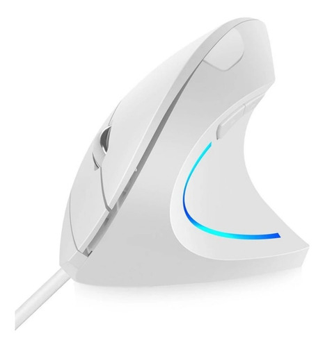 Mouse Vertical Fire Phoenix Ergonômico D5 Branco