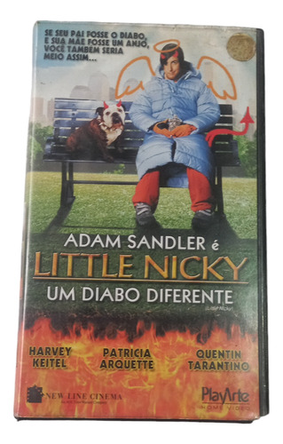 Vhs Adam Sandler É Little Nicky Um Diabo Diferente (dublado) (Usado)