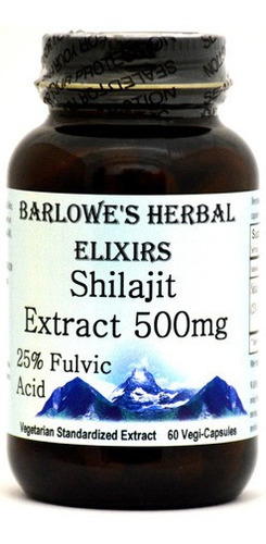 Extracto De Shilajit 25 De Ácido Fúlvico 60 500mg