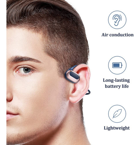 Auriculares De Conducción Ósea Inalámbricos Bluetooth A Prue