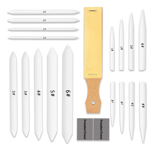 Juego De Herramientas Para Mezclar Tocones Y Tortillones, 20