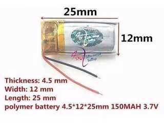 Bateria Pequena Sony Walkman Nwz-w262 Nwz-w263