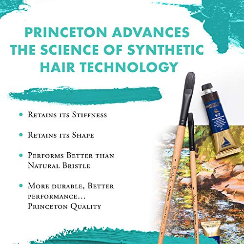 Princeton Catalyst Polytip, Pinceles Para Acrílico Y Aceite