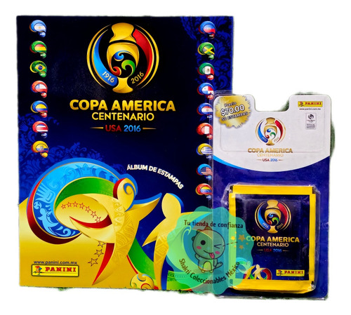 Copa América 2016 Album Suave+50 Sobres Original Panini