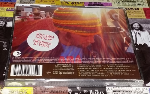 Ben Harper - Diamonds On The Inside - Cd P2003 Promo Nuevo!