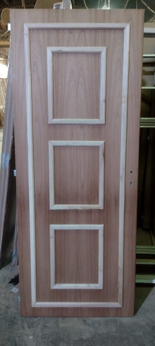 Puerta De Interior Con Molduras Aplicadas 70x200 Extra Porch Marrón