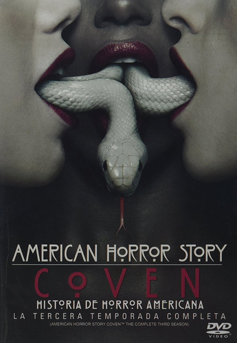 American Horror Story Coven Tercera Temporada 3 Serie Dvd
