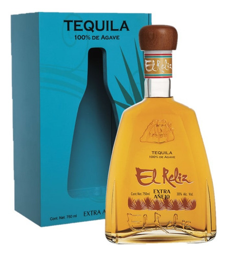 Tequila Extra Añejo 100% El Reliz 750ml