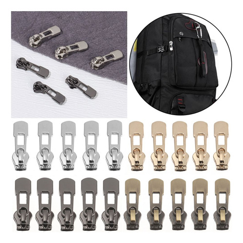 Kit De Reparación Zip Slider Instant Fix Zipper, 4 Colores