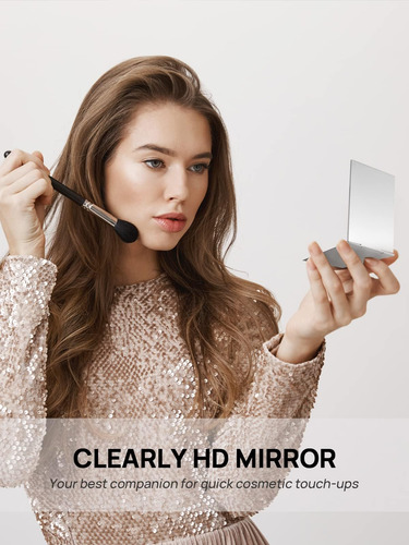 Espejo Plegable Portátil De Mirrornova, Espejo De Maquillaje