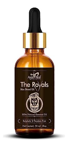 The Royals Max Beard Oil Aceite Esencial Para El Aseo Mascul