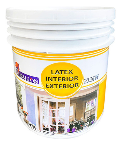Pintura Latex Acrilico Premium Interior Ext Murallon 10 L