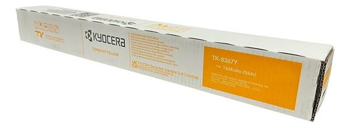 Toner Kyocera Tk-8367y Amarillo Para Taskalfa 2554ci 12k