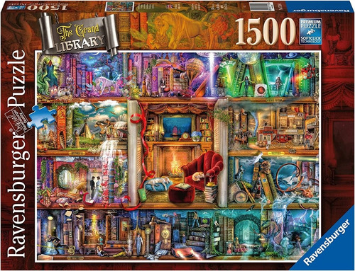 Rompecabezas Ravensburger De 1500 Piezas: Gran Libreria