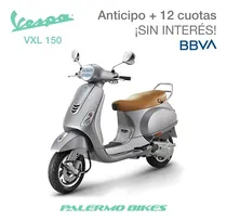 Comprar Vespa Vxl 150 0km 2025- Nuevo Modelo Exclusivo Palermo Bikes
