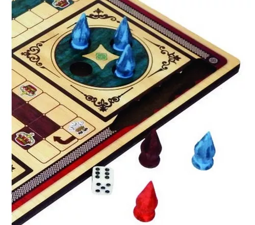 Jogo De Tabuleiro Ludo Clássico Edição Especial