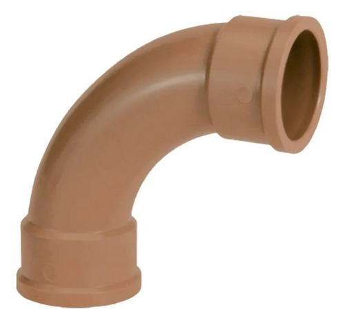 Curva Cotovelo Joelho Krona 90° Soldável 20mm Marrom