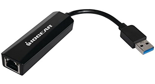 Iogear Usb To Ethernet Adapter, Negro