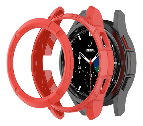 Protector Samsung Galaxy Watch 4 Classic 42mm Carcasa Roja