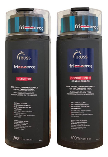 Truss Frizz.zero Shampoo Condicionador Reconstrução 300ml
