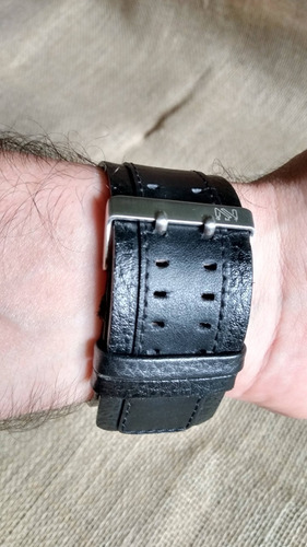 Relógio Masculino Pulseira Couro Bracelete Fossil Nemesis