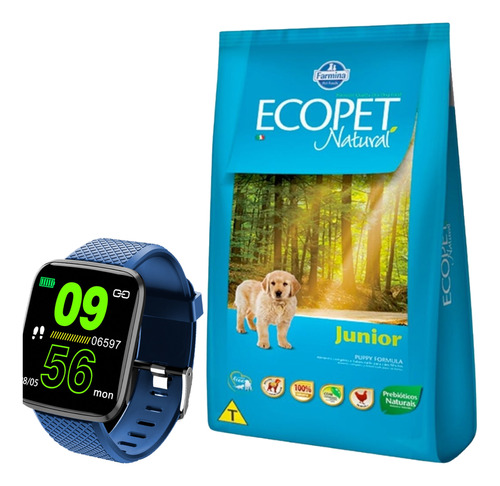 Comida Ecopet Junior / Cachorro 20 Kg + Regalo + Envío