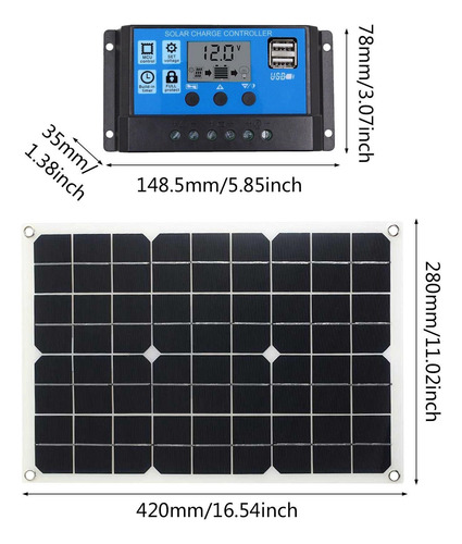 Juego De Paneles Solares Kit De Panel Solar De 4kwh Con Pane