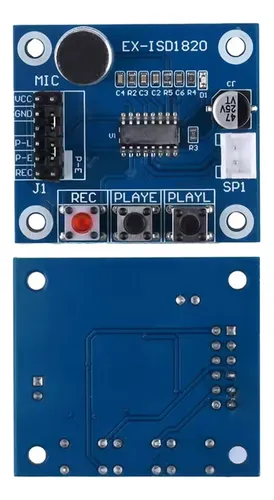Módulo Voz Isd1820 Grabación Reproducción Para Arduino