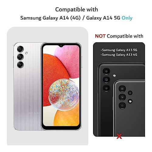 Funda Para Galaxy A14 4g / 5g Pine Verde Ultra Delgado Plast