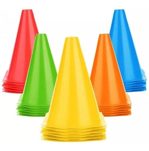 10x Cono 18cms Agilidad Entrenamiento Crossfit Señalización