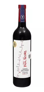 Vino Tinto Español Negra Ribera Del Duero Roble 750ml