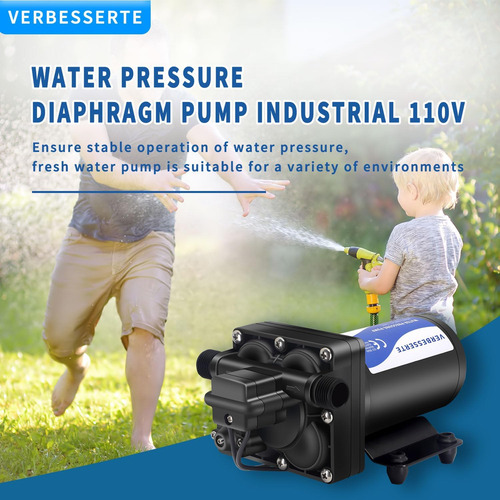 Bomba De Agua Dulce Rv De 110 V, Bomba De Aumento De Al...
