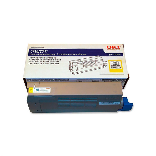 Toner Oki C710 C711 Color 44318601 44318602 44318603