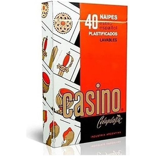 Naipes Estilo Español Plastificados 40 Cartas Casino 