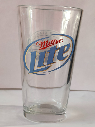 Vaso Miller Lite Cerveza Beer 50 Aniversario Dodgers Stadium