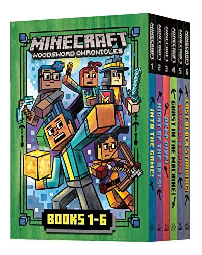 Crónicas De Minecraft Woodsword: La Serie Completa: Libros 1