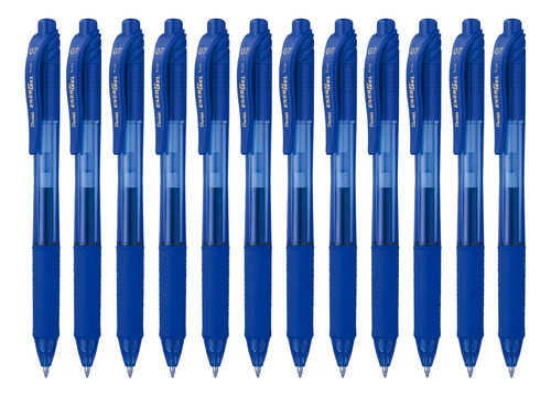 Bolígrafo Retráctil Pentel Energel-x Bl107 Tinta Gel Líquida Color de la tinta Azul