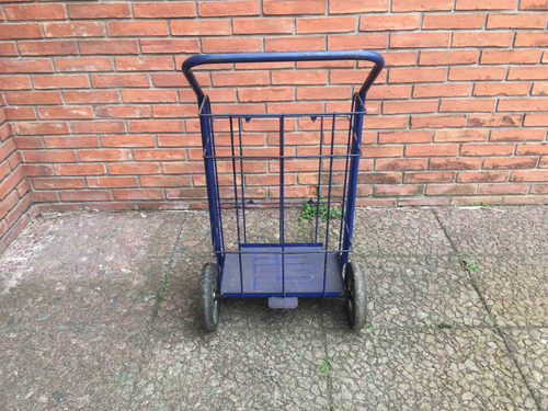 Carro Con Ruedas De Metal (Usado)