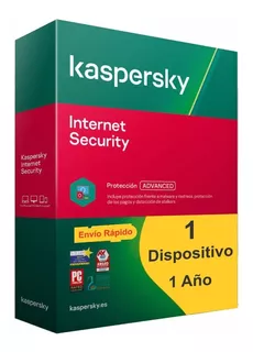 Kaspersky Internet Security 1 Pc - 1 Año