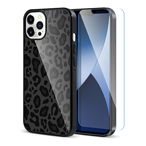 Funda Compatible iPhone 14 Pro, Lindo Diseño De Leopar...