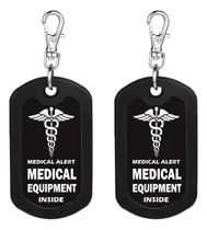 Comprar Mnmoom 2x Etiqueta De Equipaje De Equipo Médico Etiqueta De 