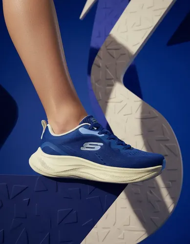 Tênis Skechers Skech Cloud Feminino Carvão Mult 150561