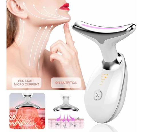 Mini Hifu Rf+ Masajeador Cuello Reducir Mejillas Arrugas